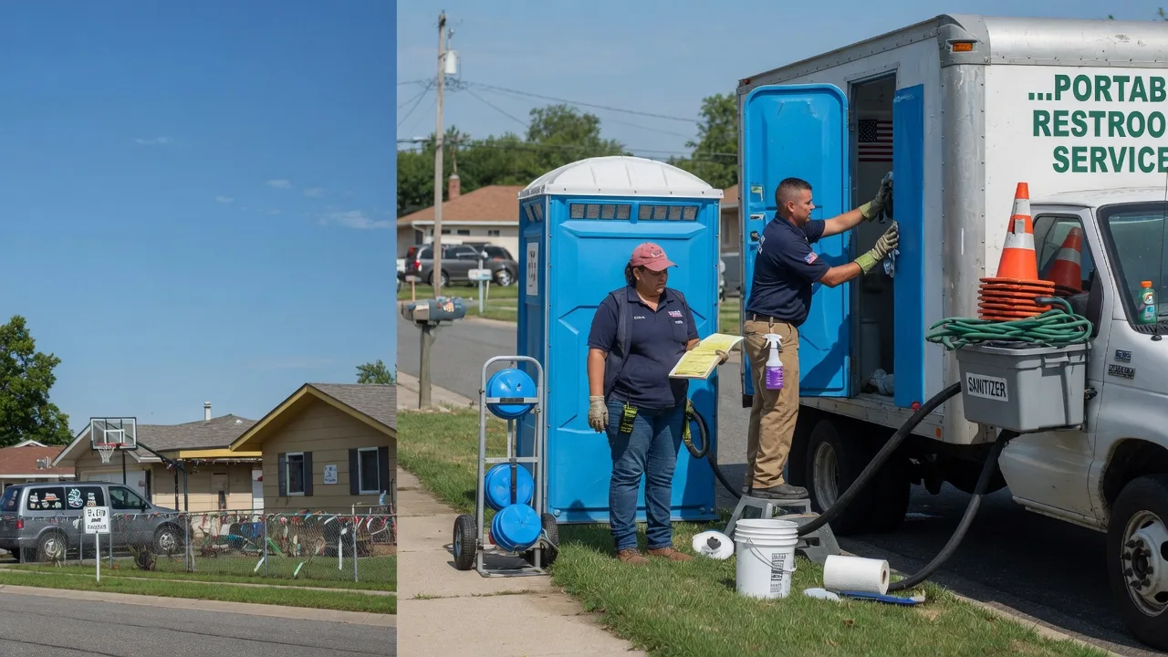 Portable Toilet Rental in Narka, KS near me